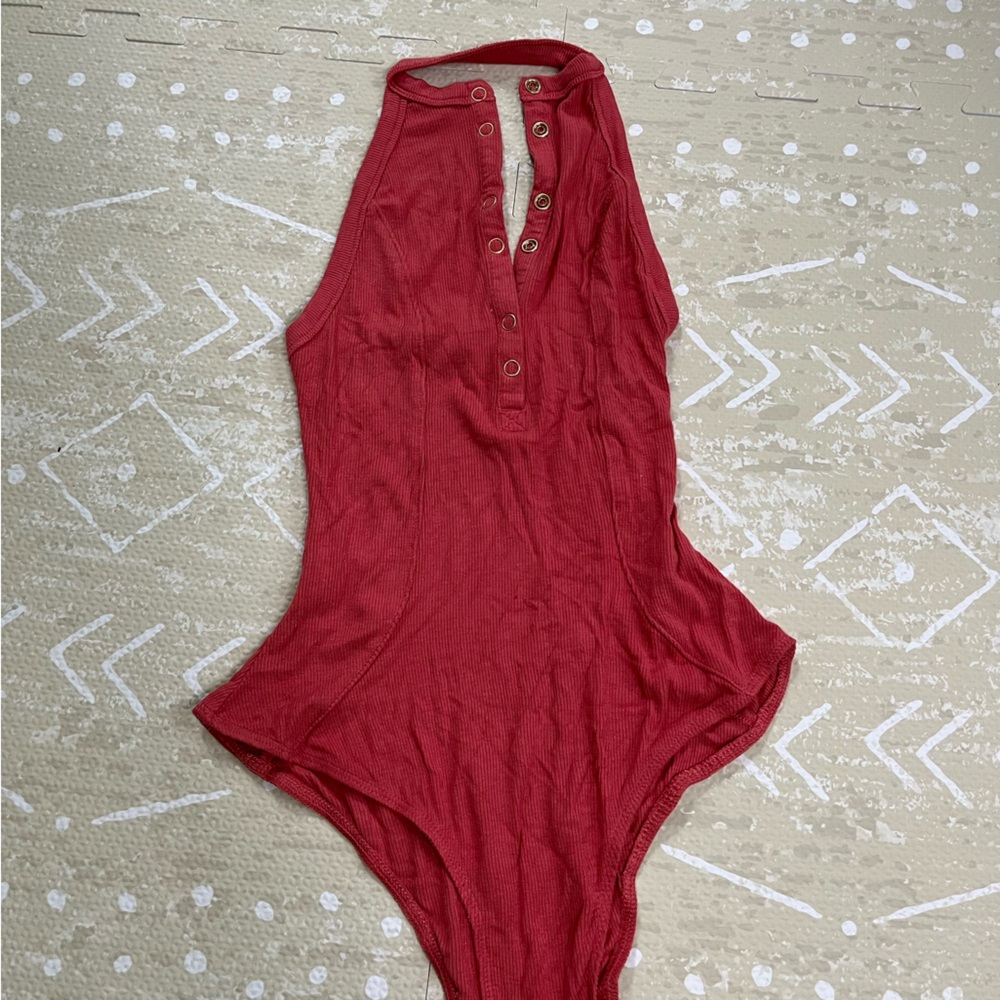 Halter top body suit